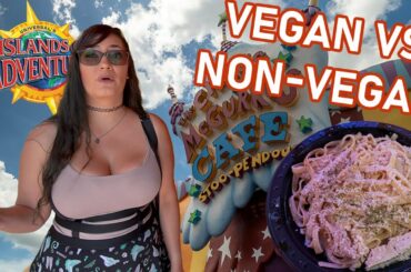 Seuss Landing Vegan vs Fried Chicken Food Review Universal Orlando 2022
