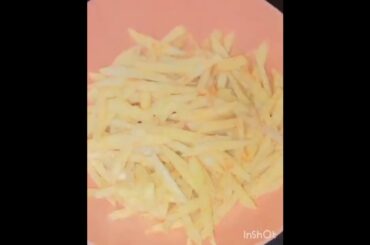 Crispy Masala French Fries | Homemade French Fries Recipe | Easy Snack Recipe #shorts