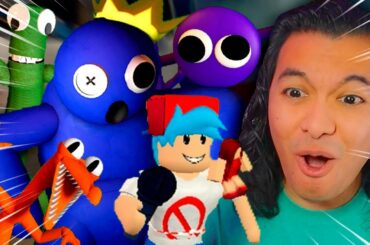 RAINBOW FRIENDS LLEGARON A FRIDAY NIGHT FUNKIN