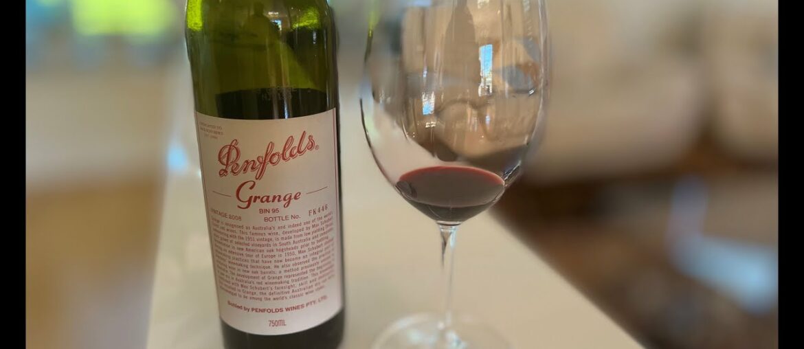 Penfolds 2008 Grange Australian Trophy Wine Review