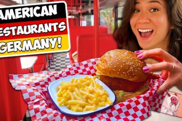 Trying AMERICAN FOOD in Germany! - Is It Any Good?