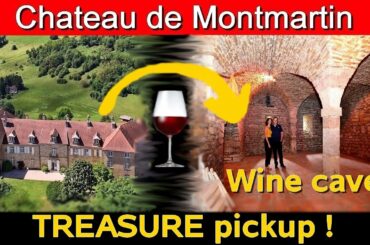 DISCOVERING a TREASURE of 300 WINE bottles !! Picking it up and storing it in my cave