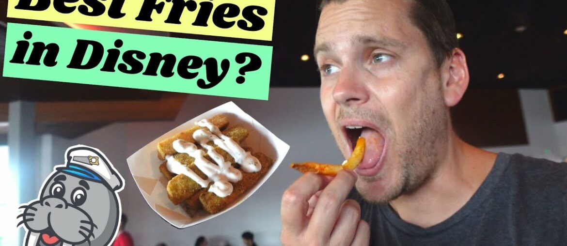 Trying the Best French Fries in Walt Disney World | WDW Quick Service Food Challenge | Walrus Carp