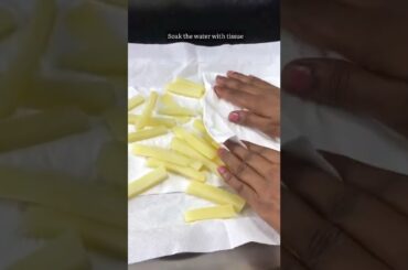 PERFECT crispy French Fries at Home | French Fries Recipe | French Fries kaise banate hain