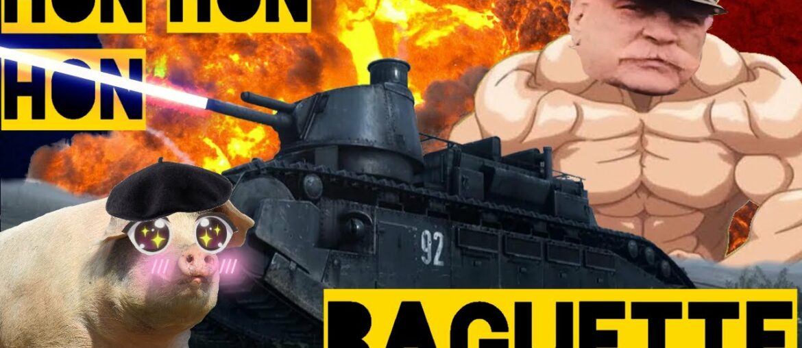 A perfectly sober discussion on WW1 French Tanks