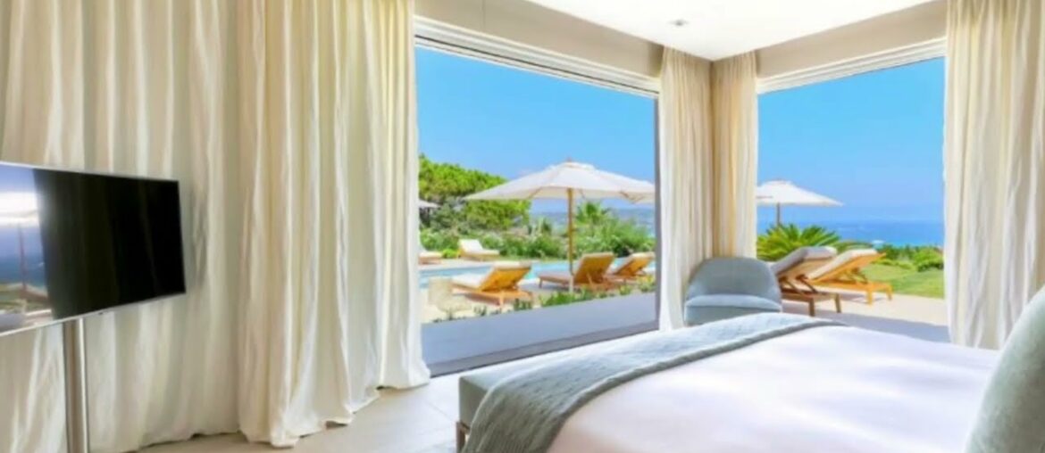 Sumptuous Sea View Holiday Villa Rental in Saint Tropez France