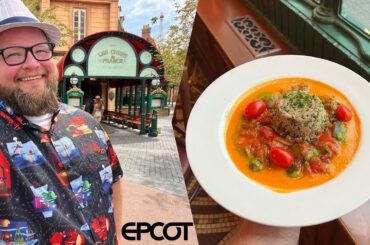 EPCOT Chefs de France Restaurant 2022 | Eating Escargots & Remy's Ratatouille | Walt Disney World