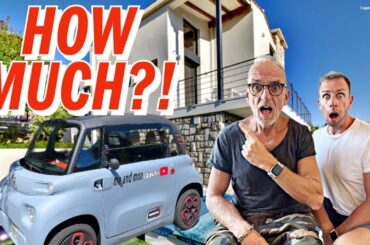Citroen Ami luxury Villefranche property tour. Insider guide to Riviera Real Estate.