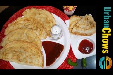 Chicken Masala Crepe Recipe by Urban Chows | French food recipe