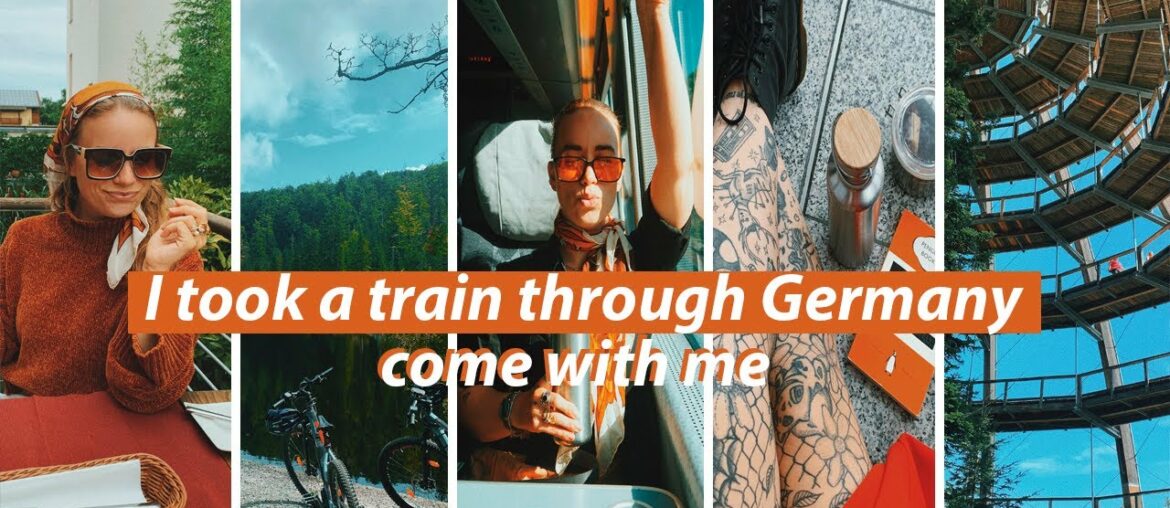 come with me to Germany // sustainable spa, plantbased gourmet & biking in the mountains