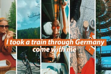 come with me to Germany // sustainable spa, plantbased gourmet & biking in the mountains