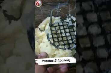 Potato French toast recipe #shorts #youtubeshorts #breakfast #recipes