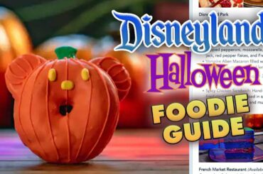 Halloween Time Foodie Guide for Disneyland and DCA 2022