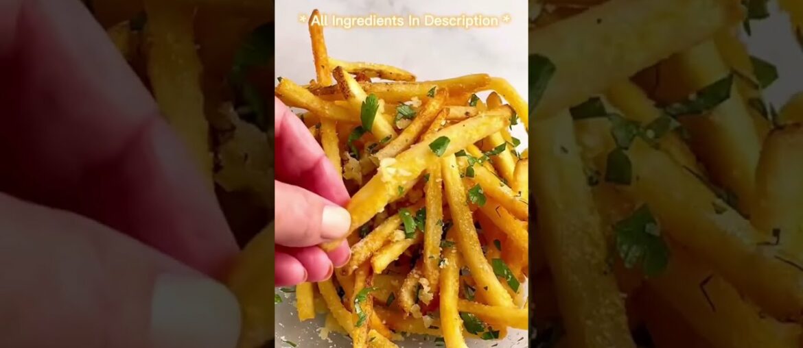 Garlic French Fries: The Perfect Recipe! #shorts #frenchfries Garlic French Fries: The Perfect Recipe! #shorts #frenchfries