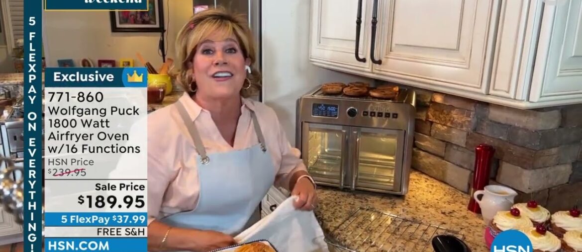 Wolfgang Puck 1800Watt Airfryer Oven with 16 Functions … Wolfgang Puck 1800Watt Airfryer Oven with 16 Functions ...