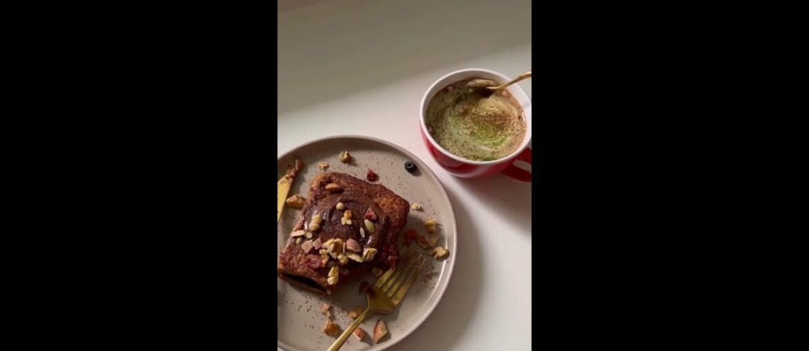 Enjoy this double chocolate French toast recipe | h0mec4fe Tiktok #shorts #youtubeshorts