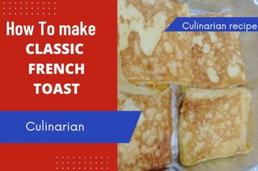 How To Make Frech Toast | Classic French Toast Recipe | #shorts
