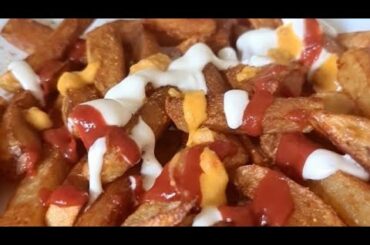 How to make french fries|Masala french fries recipe |spicy chips| Homemade french fries