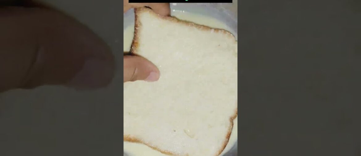 Eggless French toast recipe||Without egg French toast recipe #desert #short #zaikaetadka