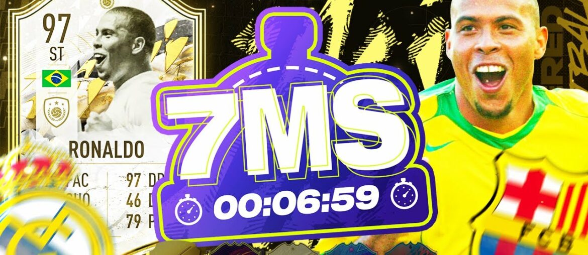 RISKING HUGE PLAYERS! 97 ICON MOMENTS RONALDO 7 MINUTE SQUAD BUILDER #FIFA22 ULTIMATE TEAM RISKING HUGE PLAYERS! 97 ICON MOMENTS RONALDO 7 MINUTE SQUAD BUILDER #FIFA22 ULTIMATE TEAM