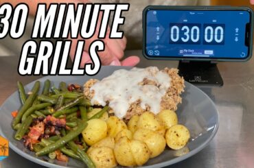 Here is a FAST Chicken Fried Steak Recipe! | 30 Minute Grills