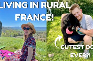 PETSITTING IN FRANCE! | Spending Easter in the French Countryside | France Vlog 2022