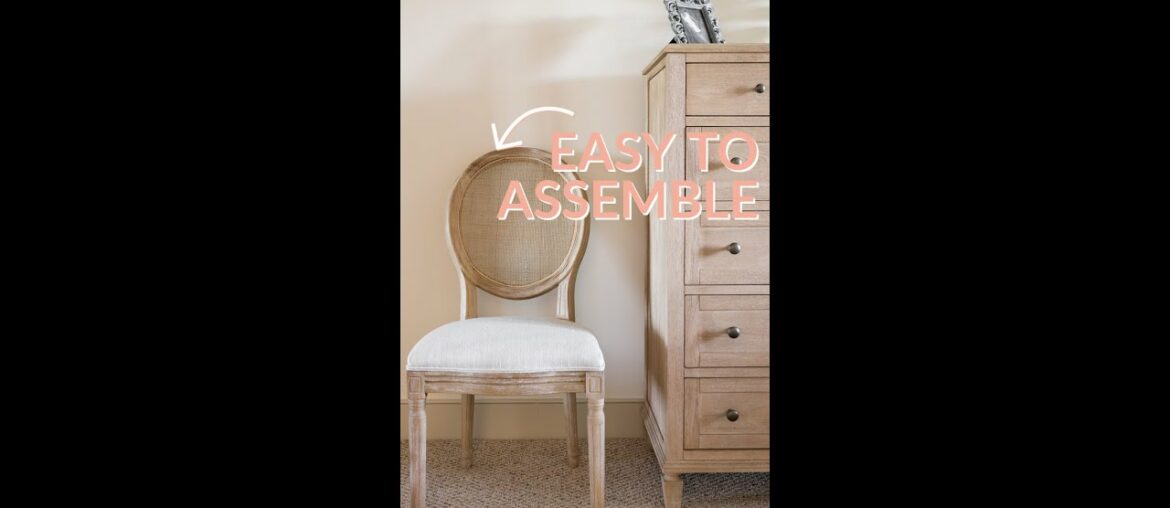 Furniture Assembly Time-Lapse French Country Chairs Furniture Assembly Time-Lapse French Country Chairs