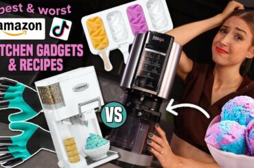 20 AMAZON KITCHEN GADGETS & TIKTOK RECIPES TESTED... the best & worst