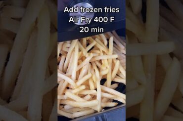 Air Fryer French Fries Frozen