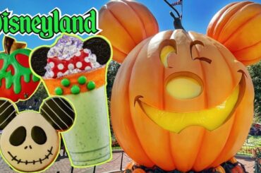 THE MICKEY PUMPKIN IS BACK AT DISNEYLAND! + The NEW 2022 Food Guide Breakdown & All the information!