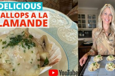 Learn how to make Scallops a la Flamande & get wine pairing advice from French winemaker Sev Pinte.