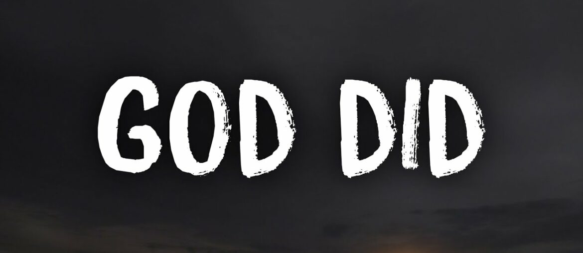 Dj Khaled – God Did (Lyrics) Ft. Rick Ross, Lil Wayne, JAY-Z, John Legend & Fridayy? Dj Khaled - God Did (Lyrics) Ft. Rick Ross, Lil Wayne, JAY-Z, John Legend & Fridayy?