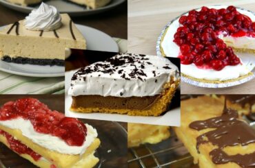 5 Easy No Bake Desserts - 10 minutes Few Ingredients!