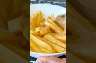 Potatoes and eggs recipe.Super crunchy! Better than french fries.