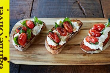 Tomato & Ricotta Bruschetta | Gennaro Contaldo