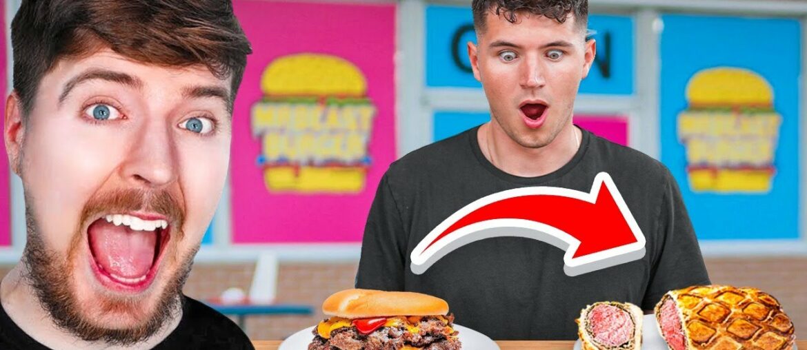 Turning MrBeast Burger Into A Beef Wellington (ft. MrBeast)