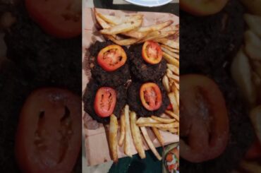 Cooking Time Chapal Kebab and French Fries for Evening Tea Recipe