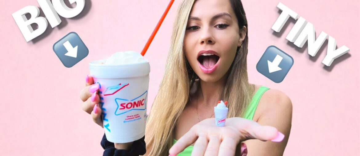 SUPER FUNNY 24 hour MINI FOOD CHALLENGE !! *SO CRAZY*