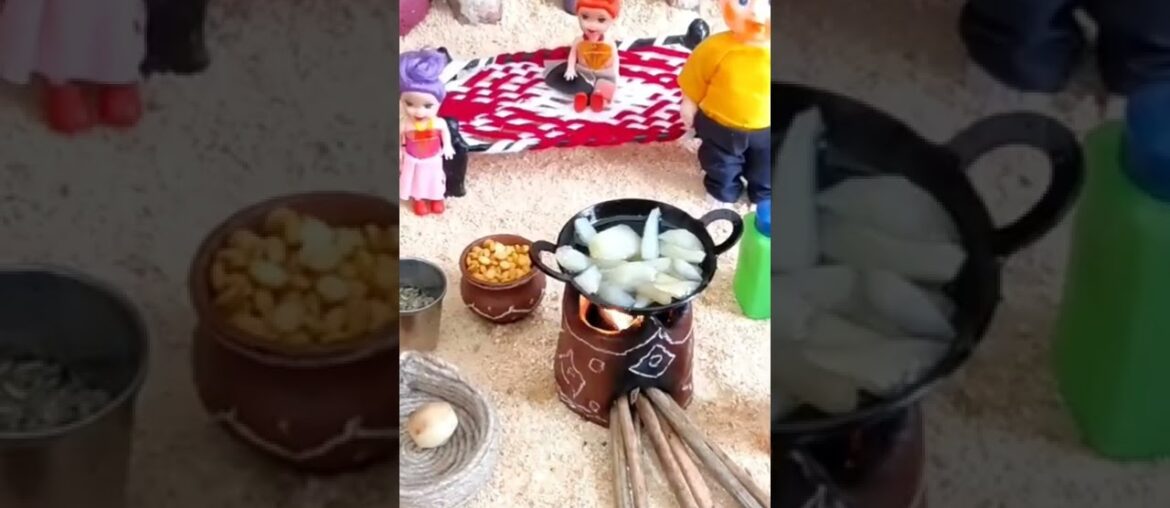 #shorts Satisfying miniature French fries recipe #shorts #miniature #shorts