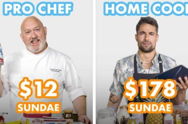 $178 vs $12 Sundae: Pro Chef & Home Cook Swap Ingredients | Epicurious