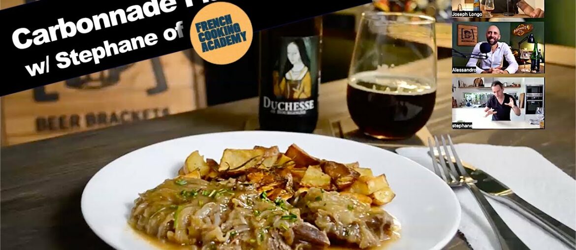 Beer and Food Pairings Ep.2 - Carbonnade Flamande w/ Stephane of French Cooking Academy