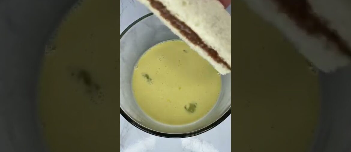 Nutella stuffed French toasties recipe TikTok dippedtampa