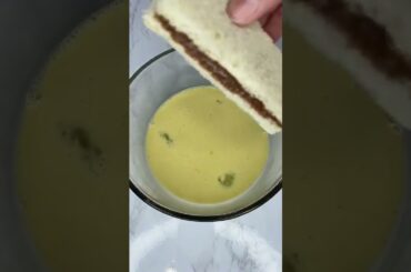 Nutella stuffed French toasties recipe TikTok dippedtampa