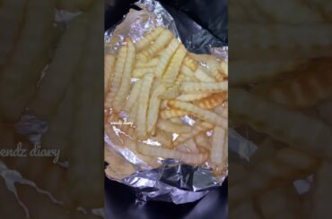 French Fries #frenchfries #airfryer #satisfyingvideo #asmr #shorts #food