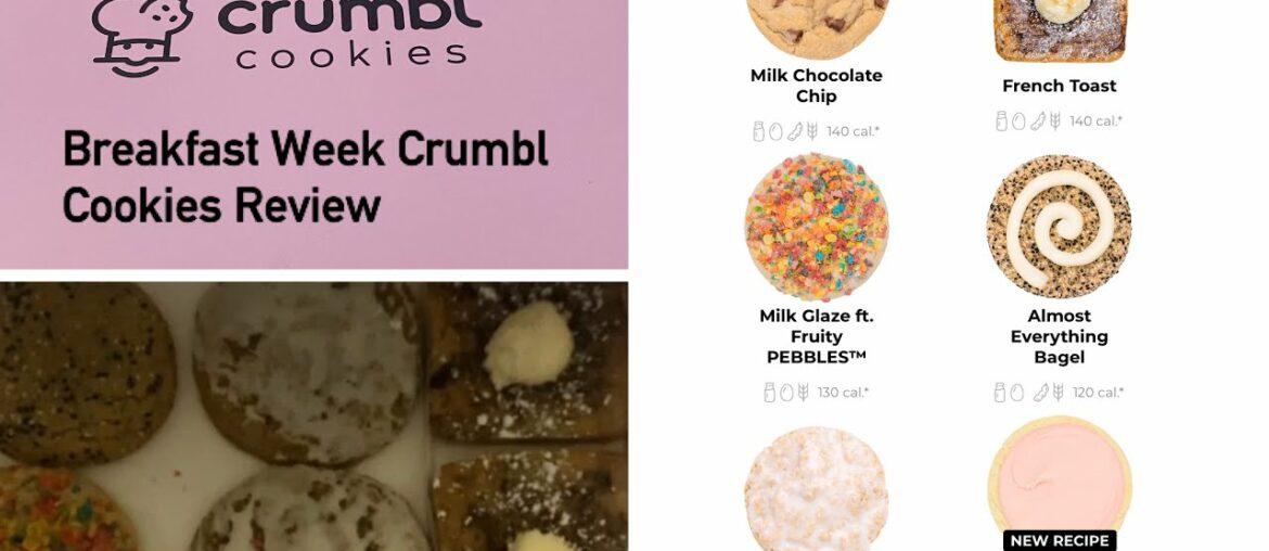 Crumbl Cookies Breakfast Week 9/5-9/10