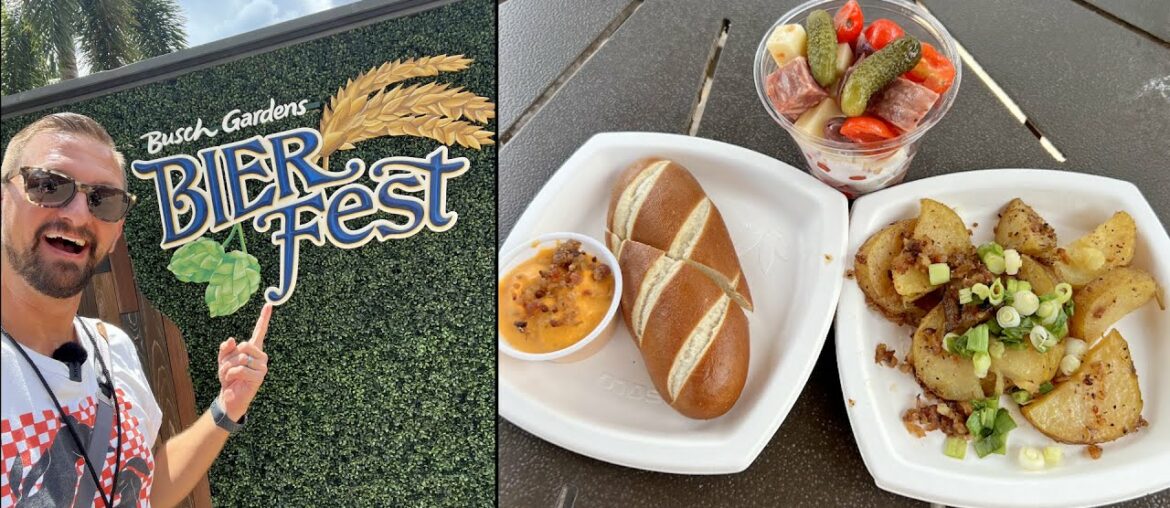 Trying Delicious Food At Bierfest At Busch Gardens Tampa Bay & A Howl O Scream Halloween Update! Trying Delicious Food At Bierfest At Busch Gardens Tampa Bay & A Howl O Scream Halloween Update!