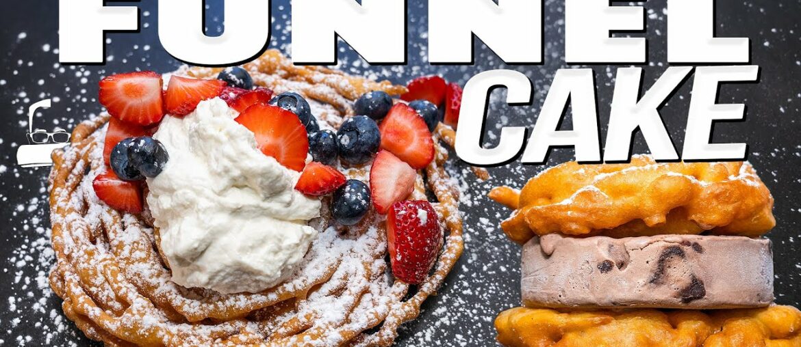 THE MOST EPIC FUNNEL CAKE…AT HOME! | SAM THE COOKING GUY THE MOST EPIC FUNNEL CAKE...AT HOME! | SAM THE COOKING GUY