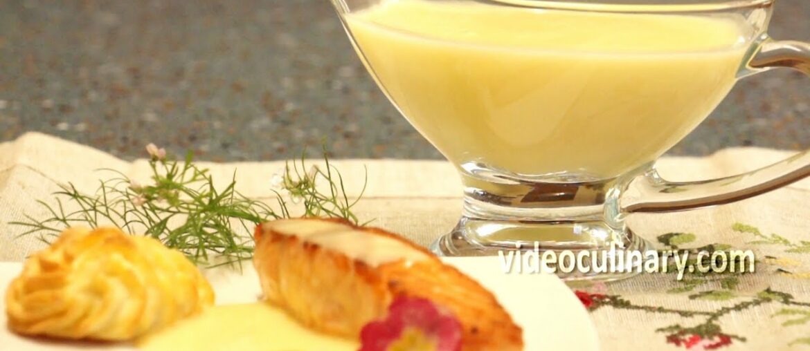 Beurre Blanc - Classic French Sauce Recipe by Video Culinary