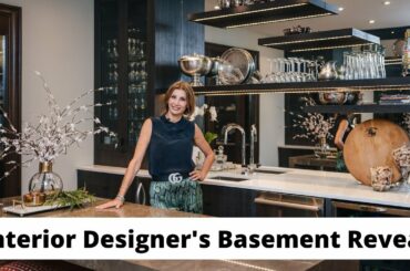 Designer's Own Home Tour | A Basement Built For Entertaining