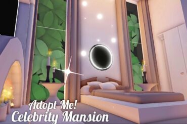 Adopt Me! Bedroom - Aesthetic Dream Home - Celebrity Mansion - Tour & Speed Build